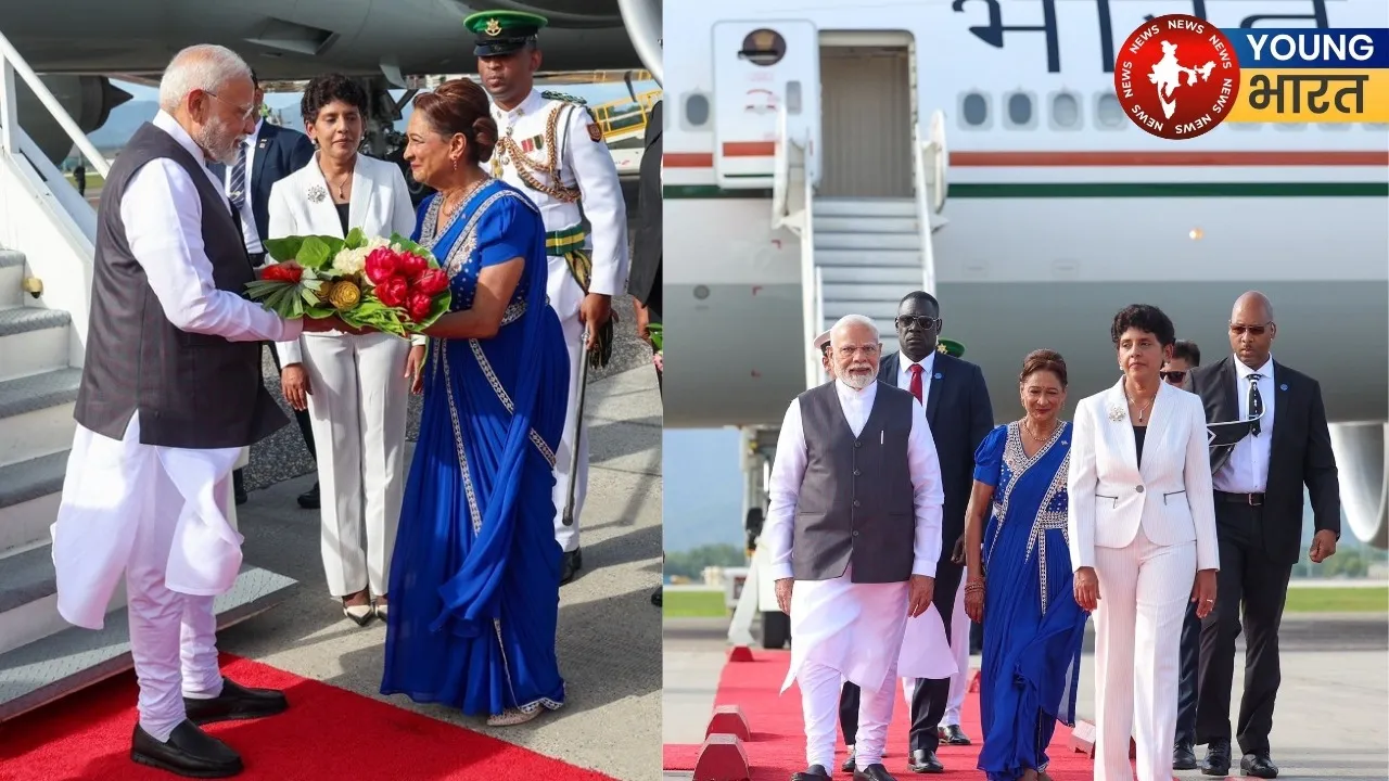 PM modi in Trinidad and Tobago