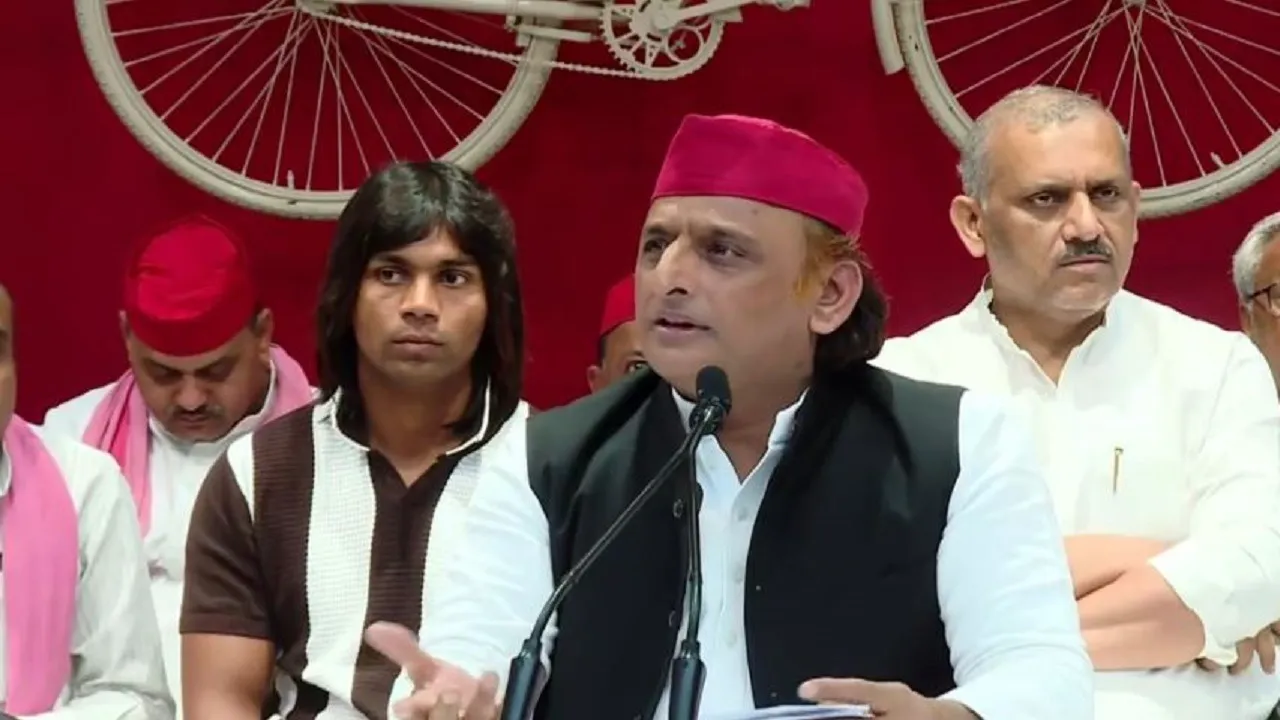 Samajwadi Party National President Akhilesh Yadav