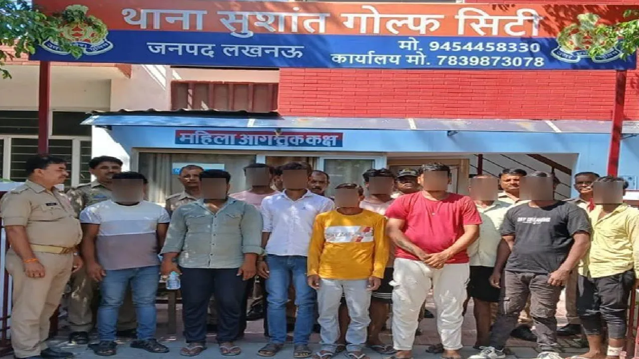 10 arrested