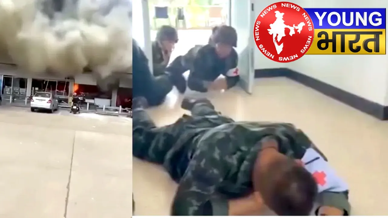 Thailand Cambodia Conflict : कंबोडिया ने तबाह किए बैंकॉक गैस स्टेशन, थाईलैंड की जवाबी एयरस्ट्राइक | यंग भारत न्यूज