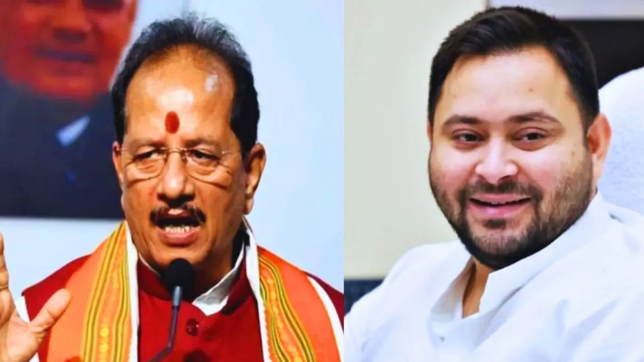 Tejashwi Yadav Vijay Kumar Sinha
