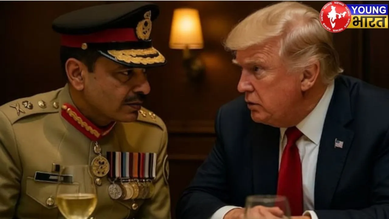 Donald Trump with Munir
