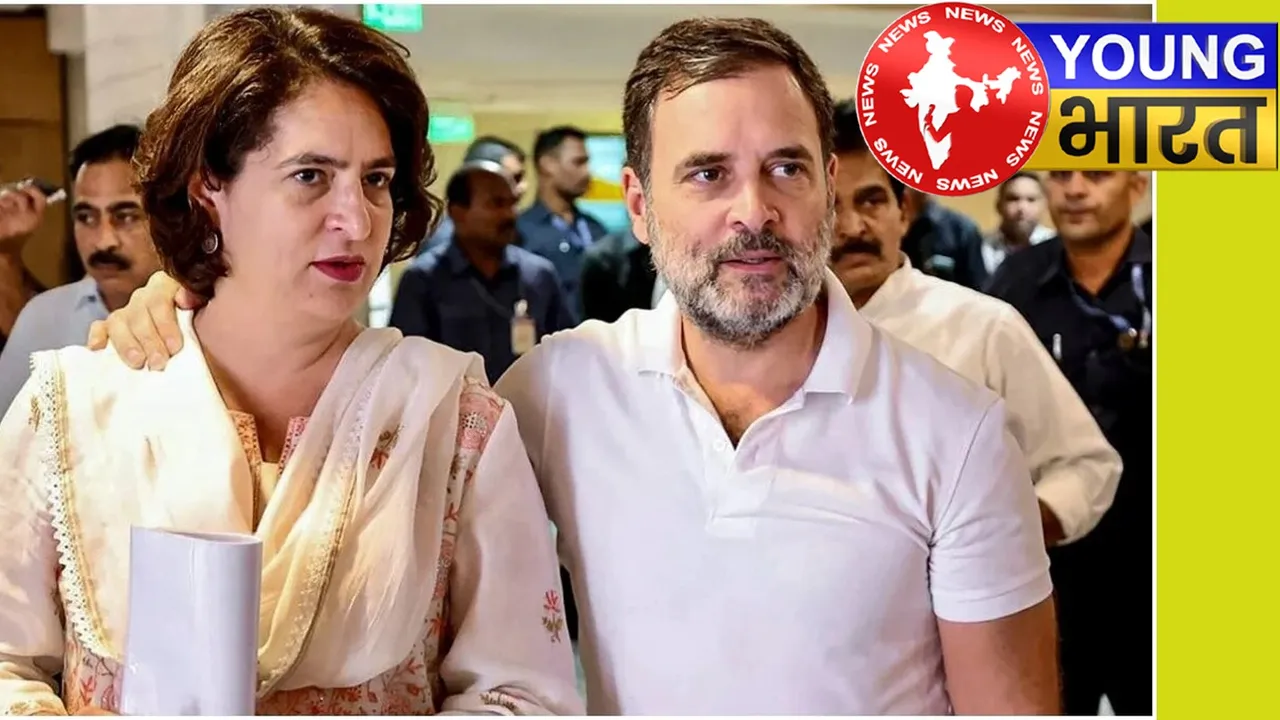 Rahul Gandhi के सनसनीखेज आरोप! प्रियंका के निशाने पर चुनाव आयोग | यंग भारत न्यूज