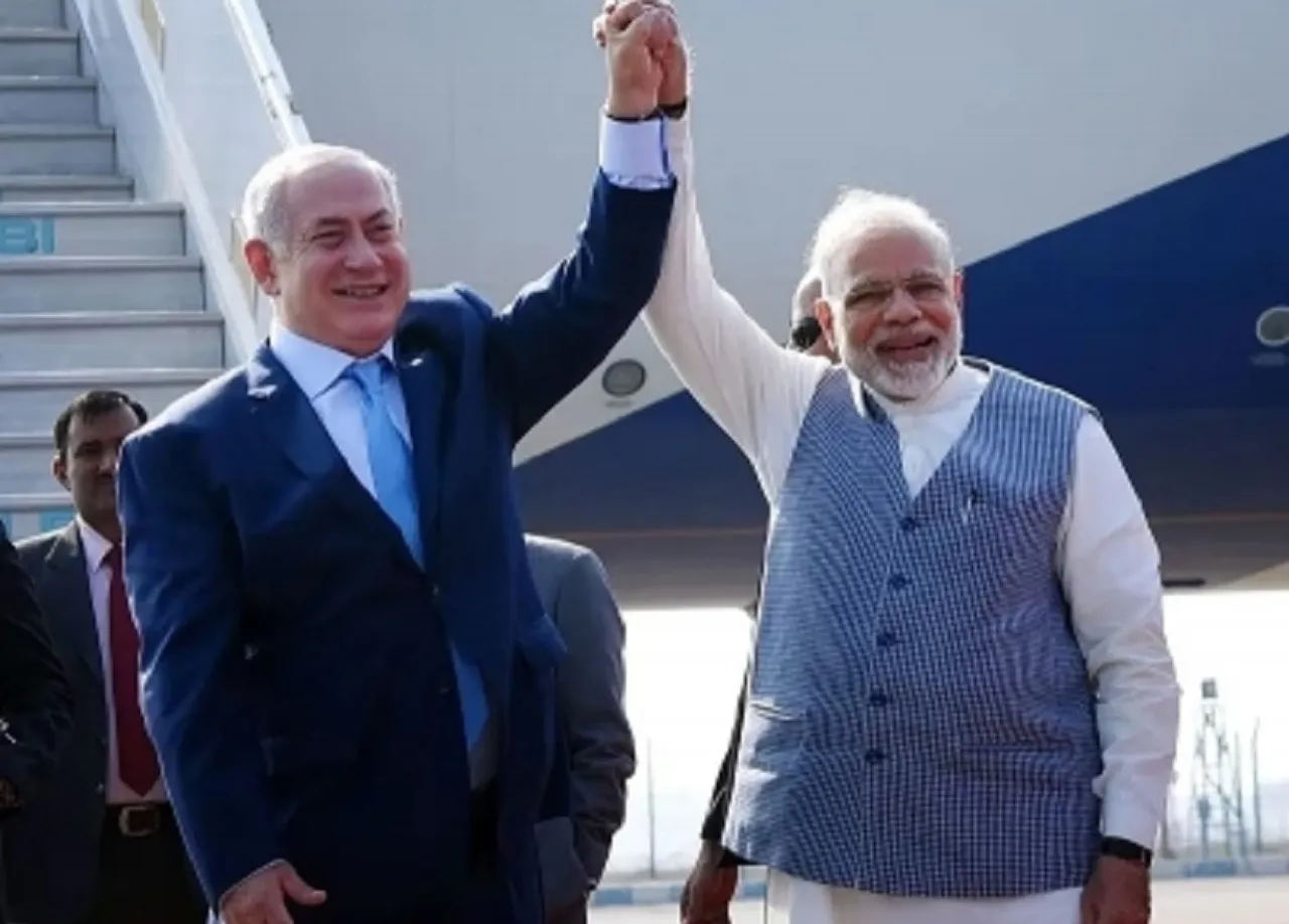 Modi Netanyahu bonhomie takes centre