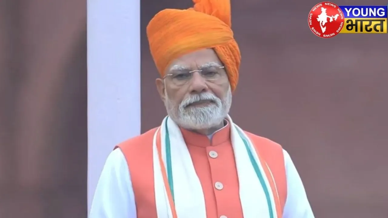 PM NARENDRA MODI AT LAL QILA
