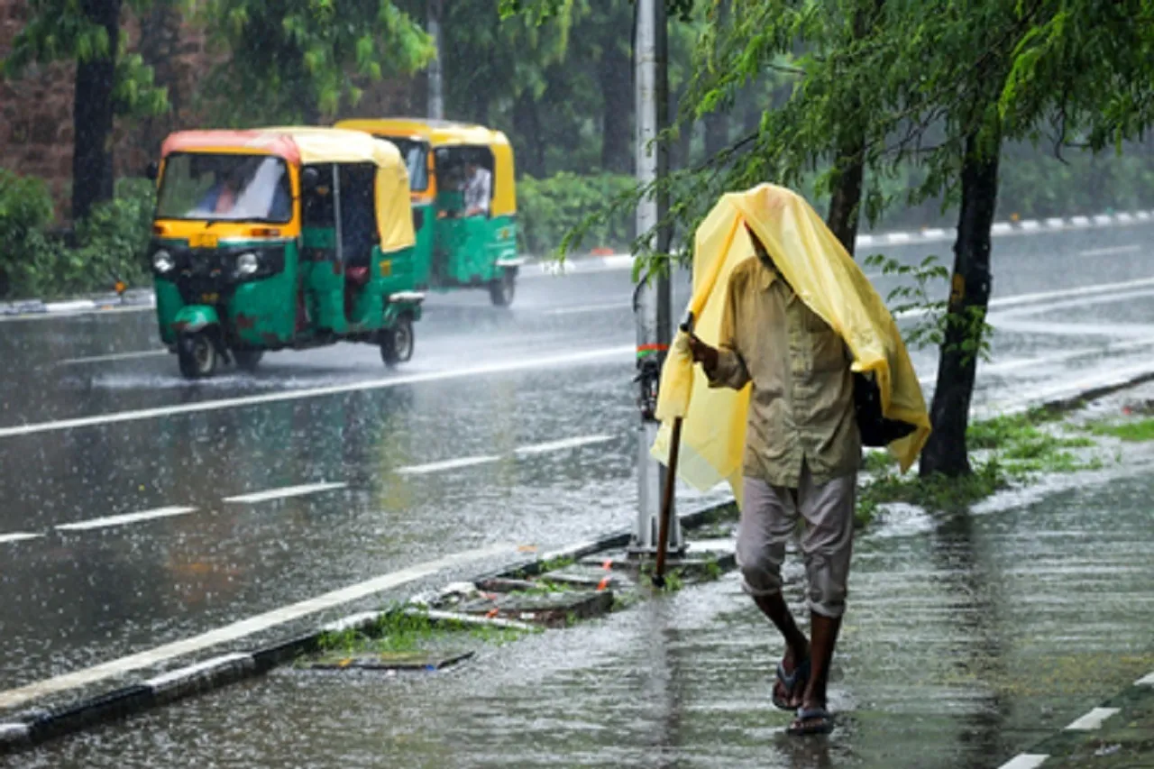 delhi rain