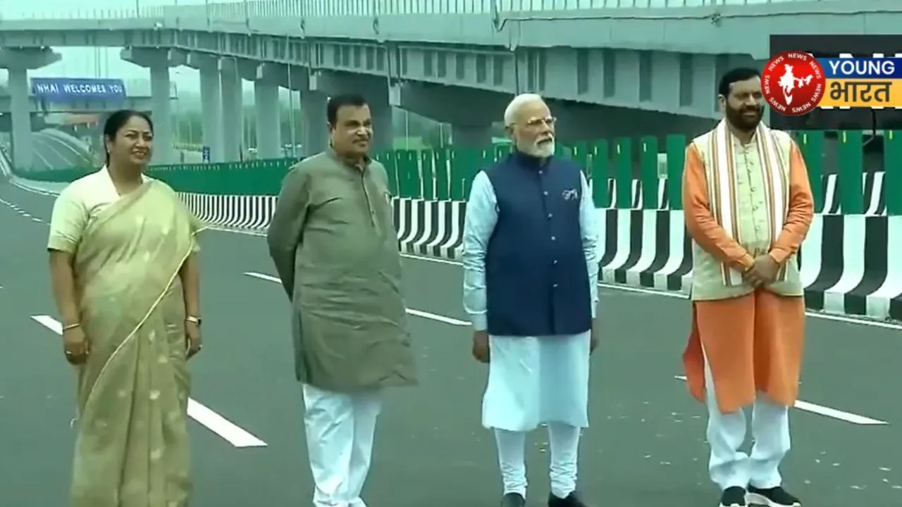 PM modi dwarika express way