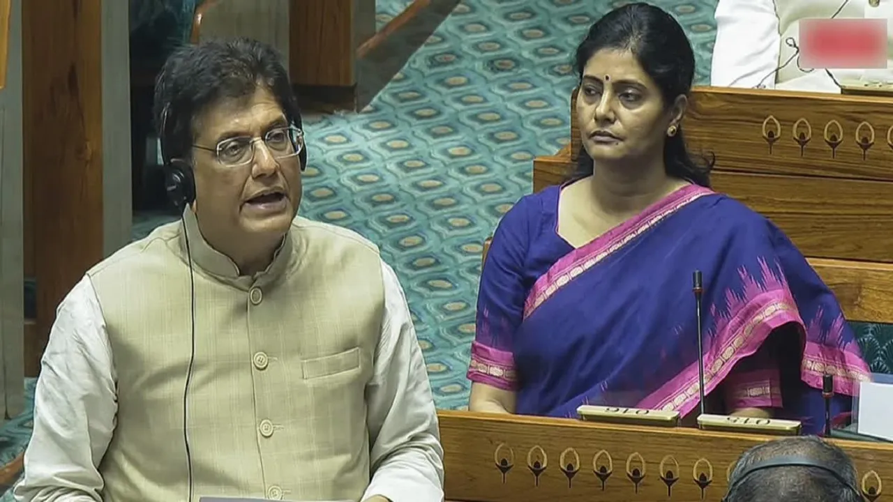 Piyush Goyel produse bill in loksabha