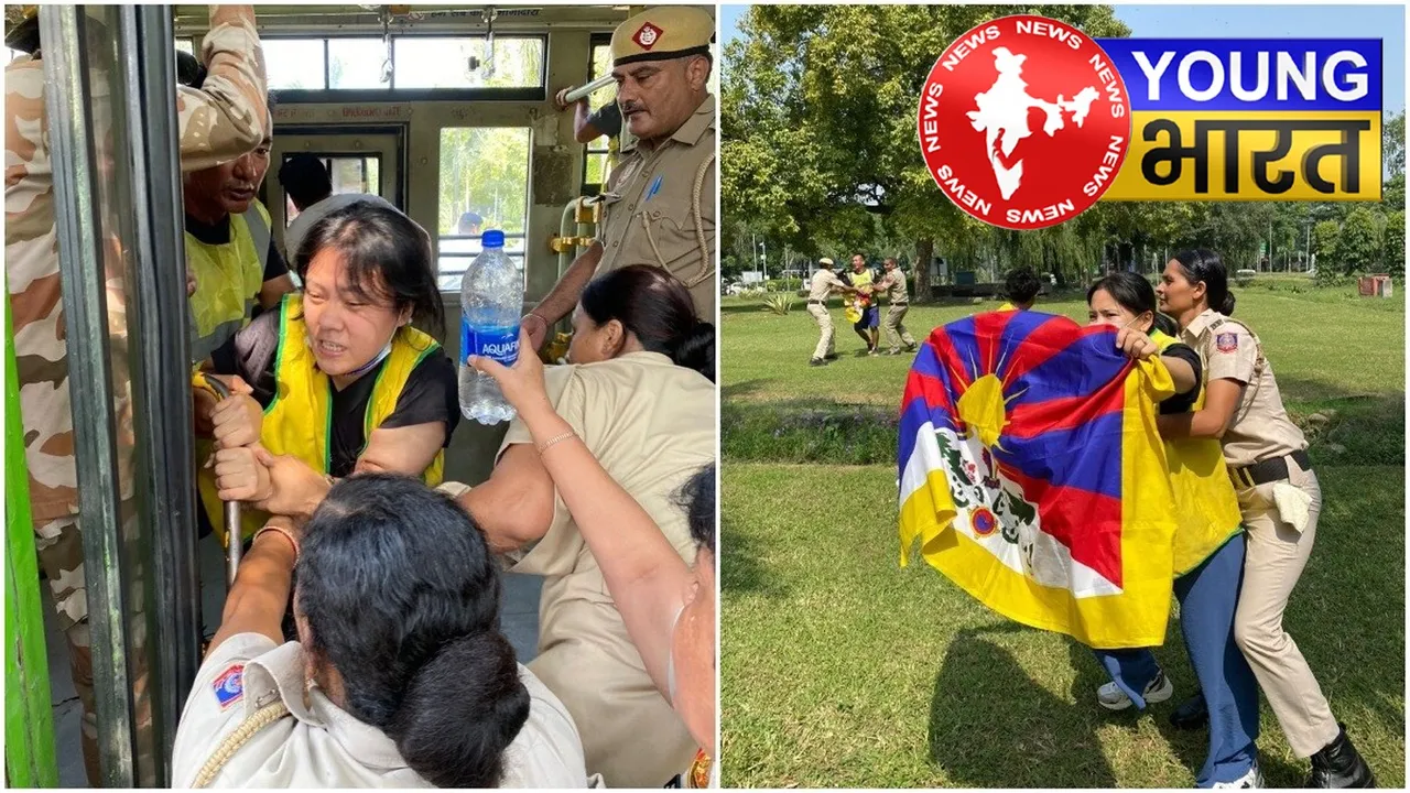 Delhi में चीनी विदेश मंत्री का विरोध : तिब्बती युवाओं का गुस्सा क्यों? | यंग भारत न्यूज