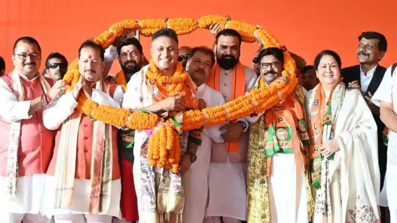 Ex IPS Anand Mishra Joins BJP