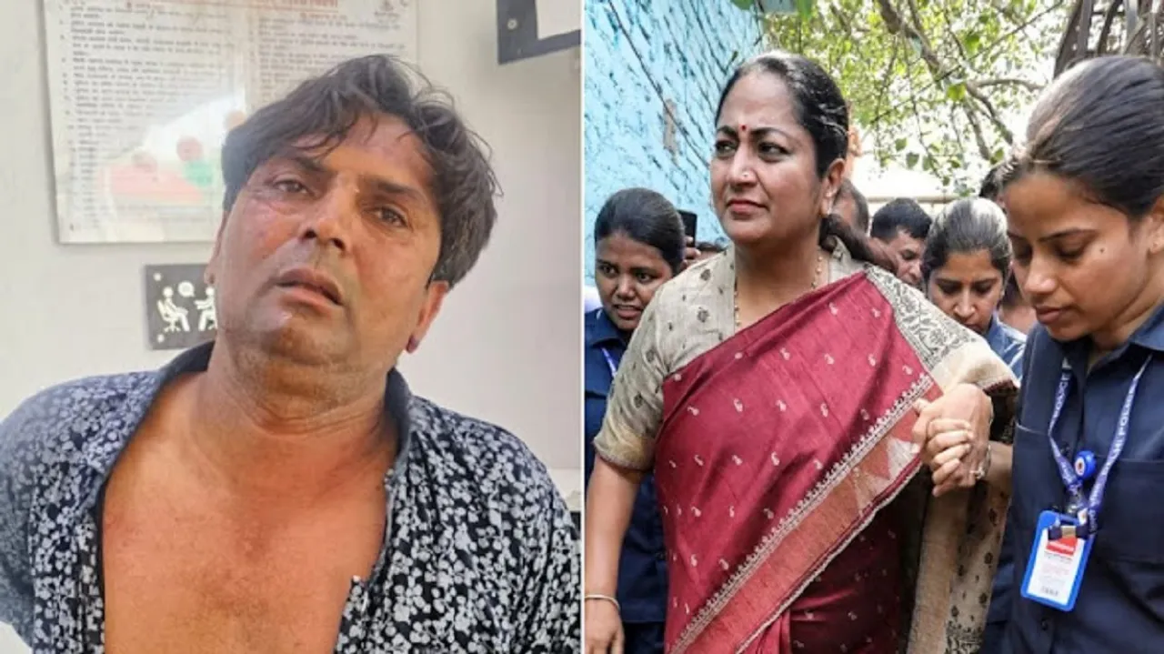 Delhi Cm Rekha Gupta And Attecer