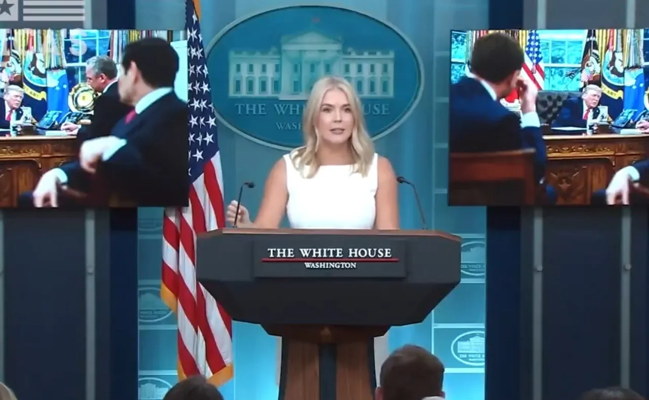 Press Secretary Carolyn Levitt