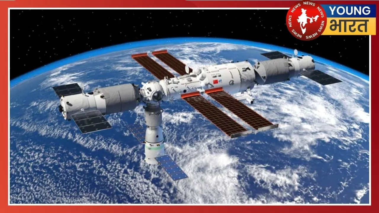 model of the Indian Space Station