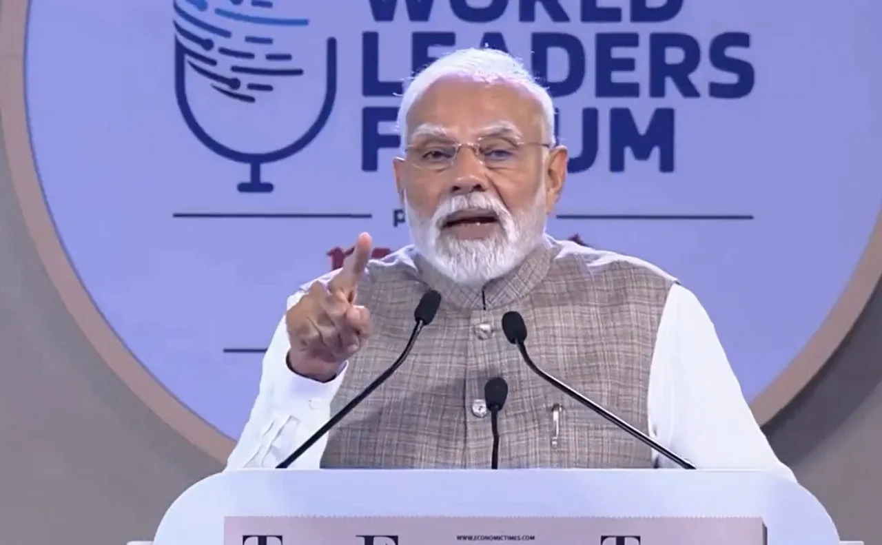 Modi in world leader forum
