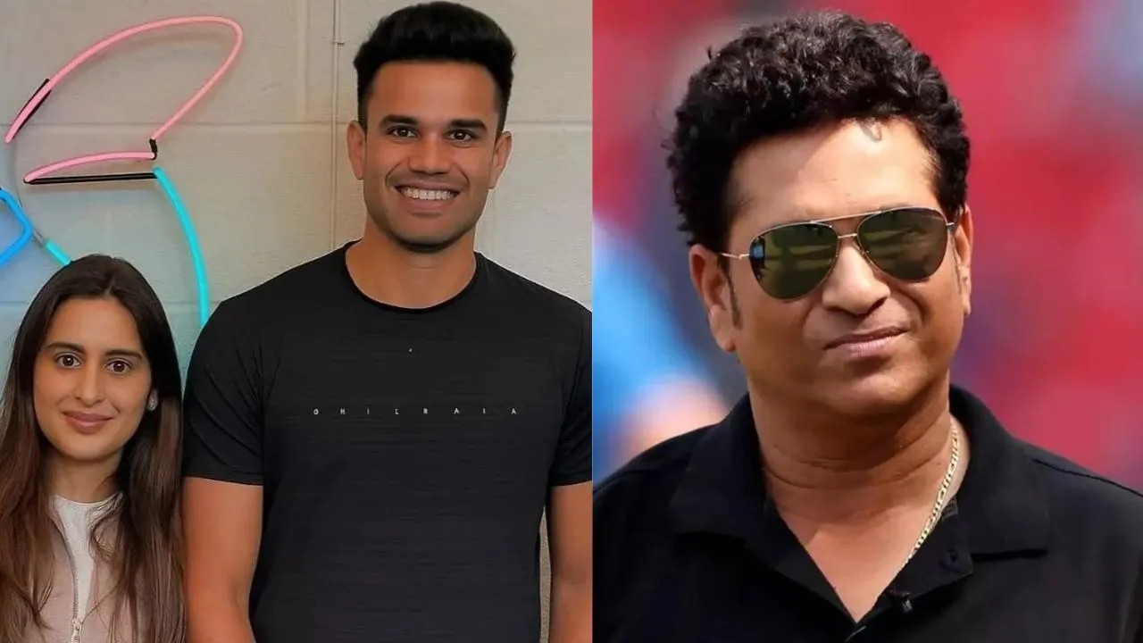 sachin tendulkar on arjun and saniya engagement