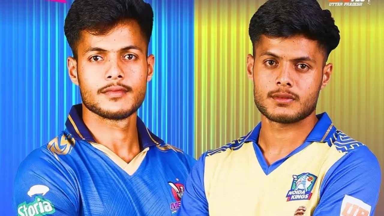 Twins brother in UP T 20 league