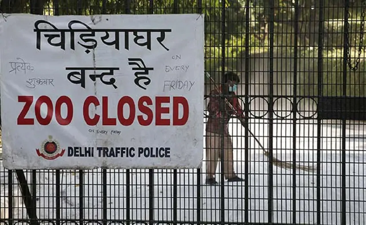 delhi Zoo Closed