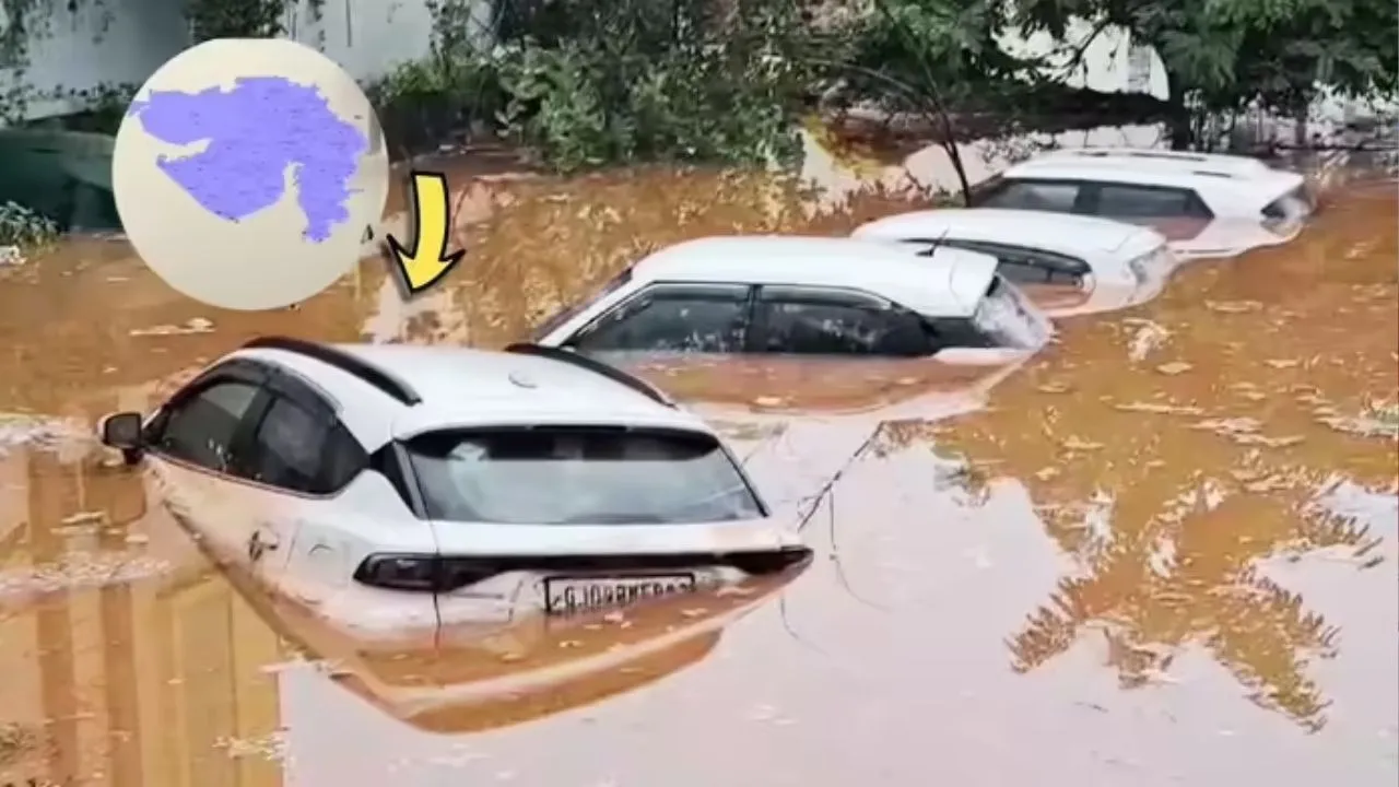 Heavy Rain in Gujrat