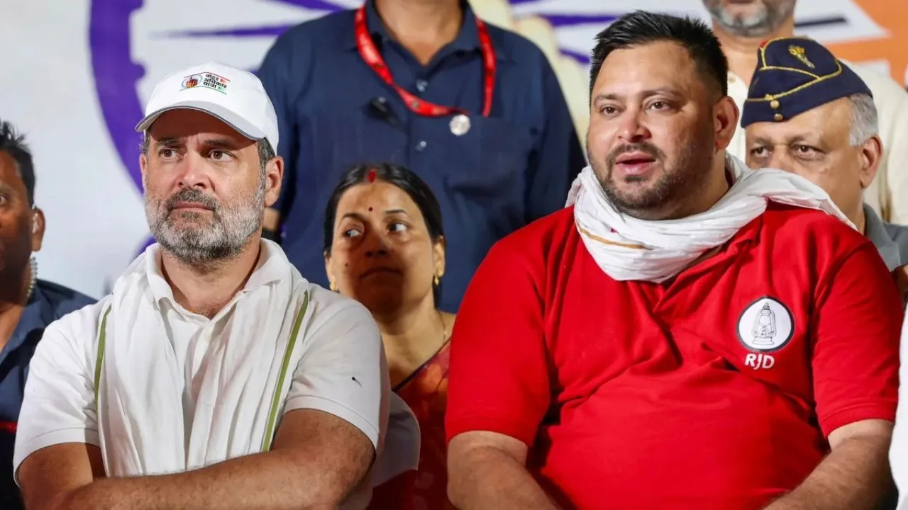 Rahul Gandhi Tejashwi Yadav CM Face Bihar