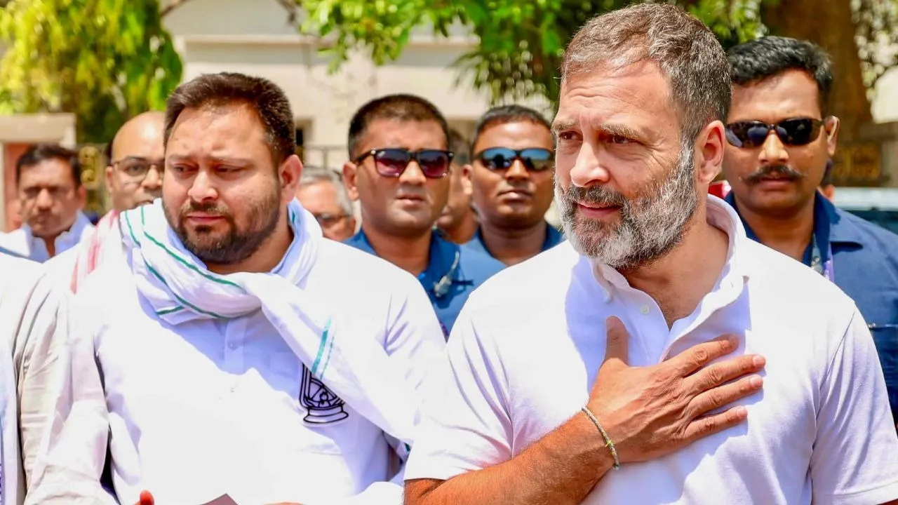 Rahul Tejashwi PM Modi Mother abuse case patna