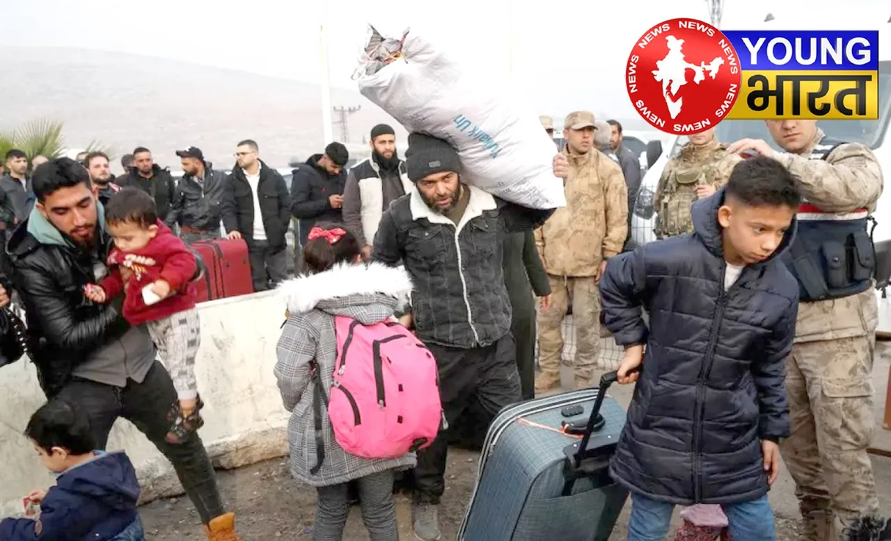 8.5 लाख सीरियाई शरणार्थियों की घर वापसी, 14 साल बाद लौटी उम्मीद | यंग भारत न्यूज