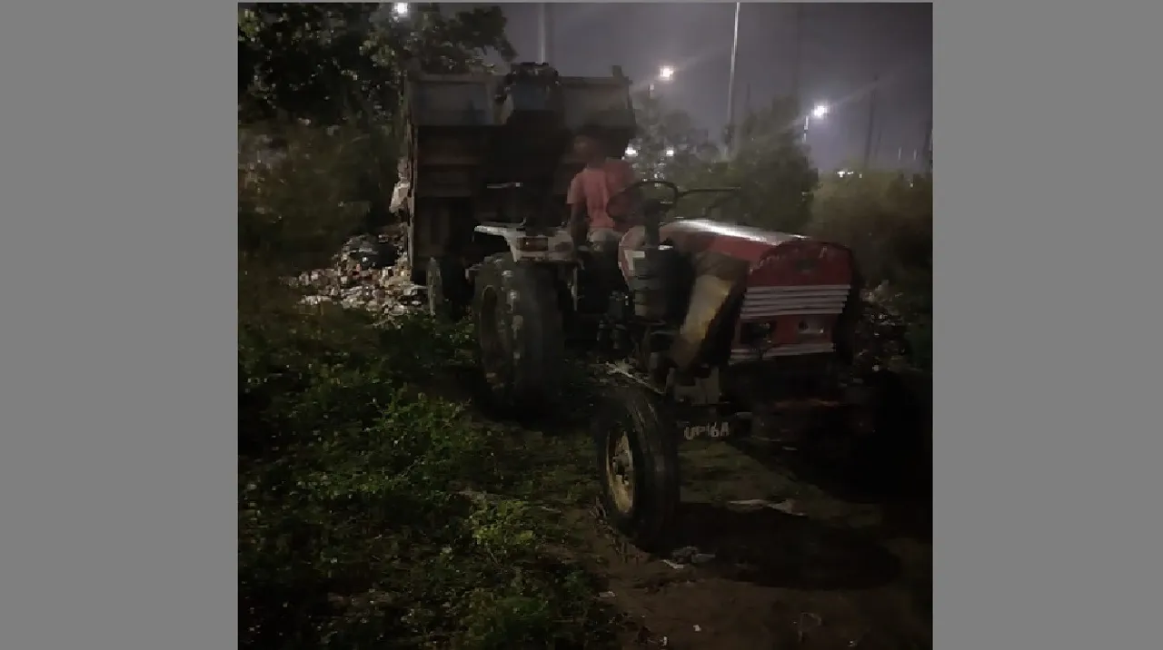 Tractor Trolly Seised