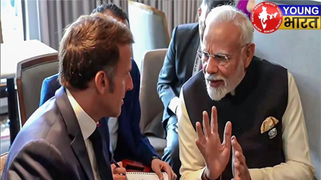 PM Modi and Macron