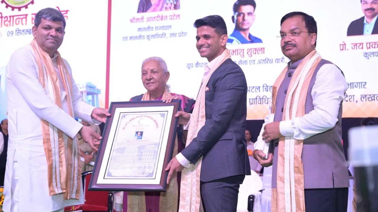 shubanshu shukla aktu