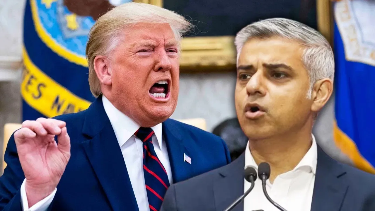 Donald Trump & london Mayor Dadik