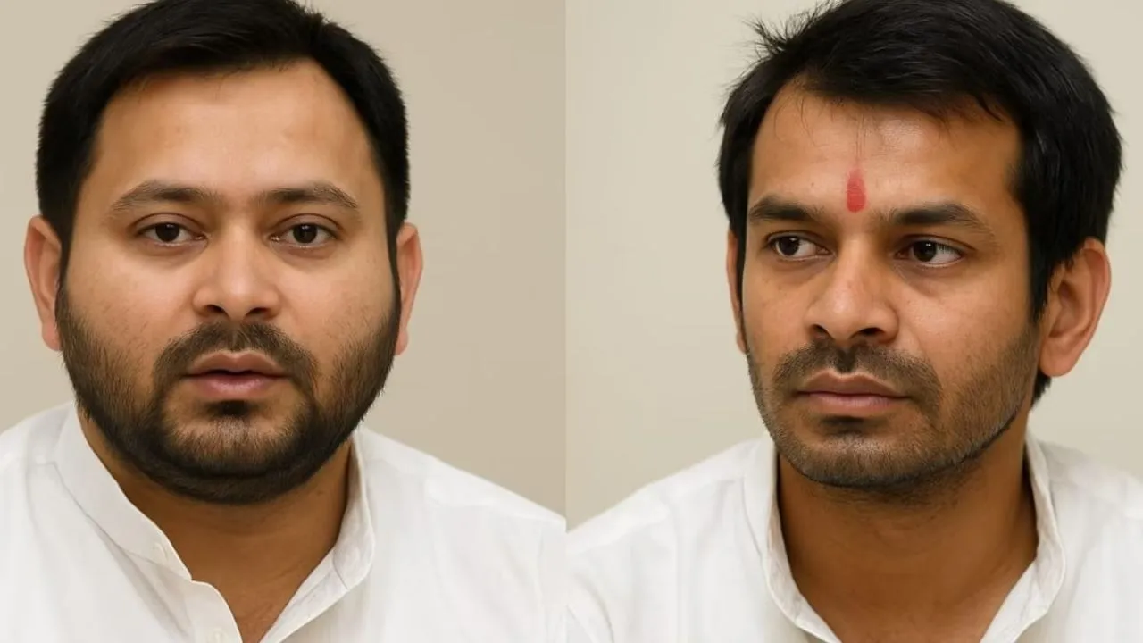 Tejashwi yadav tej pratap yadav