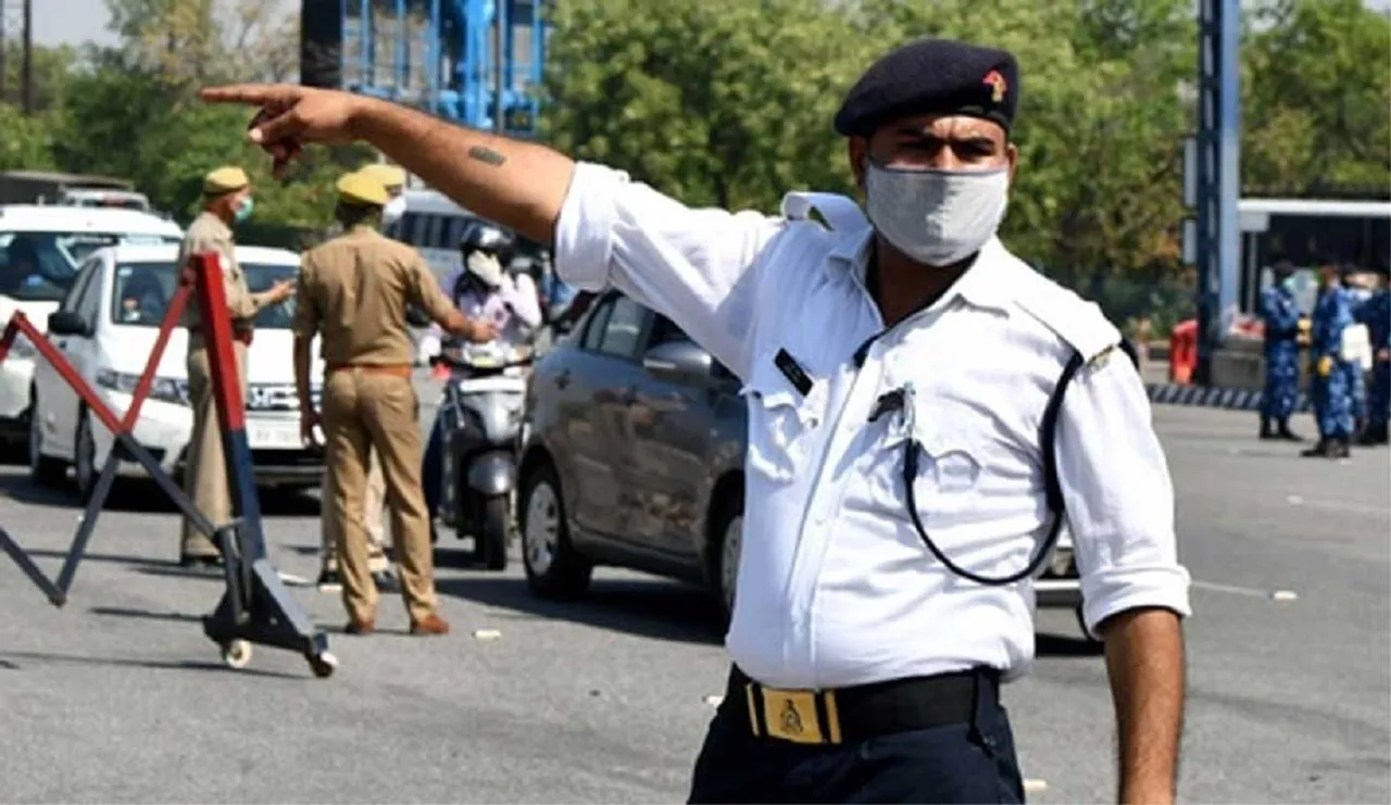 delhi traffic Police Advisory