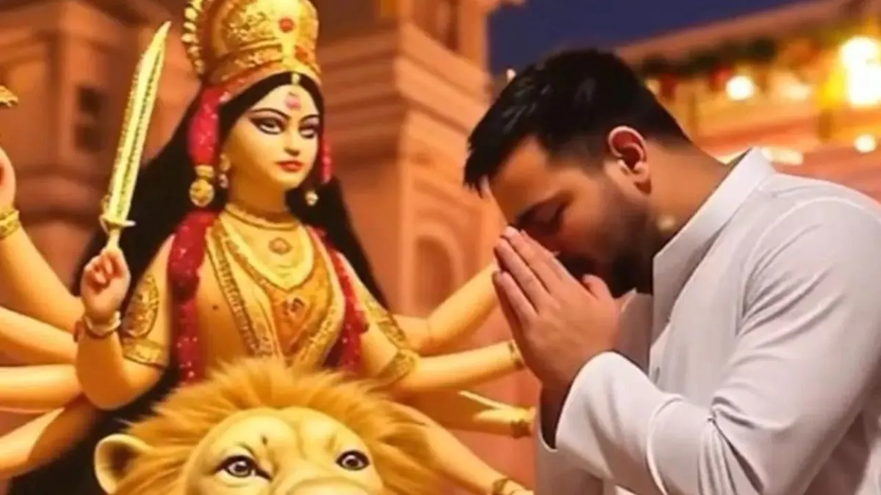 Tejashwi Yadav Navratri Wishes