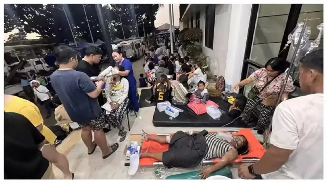Earhquake Effected Person