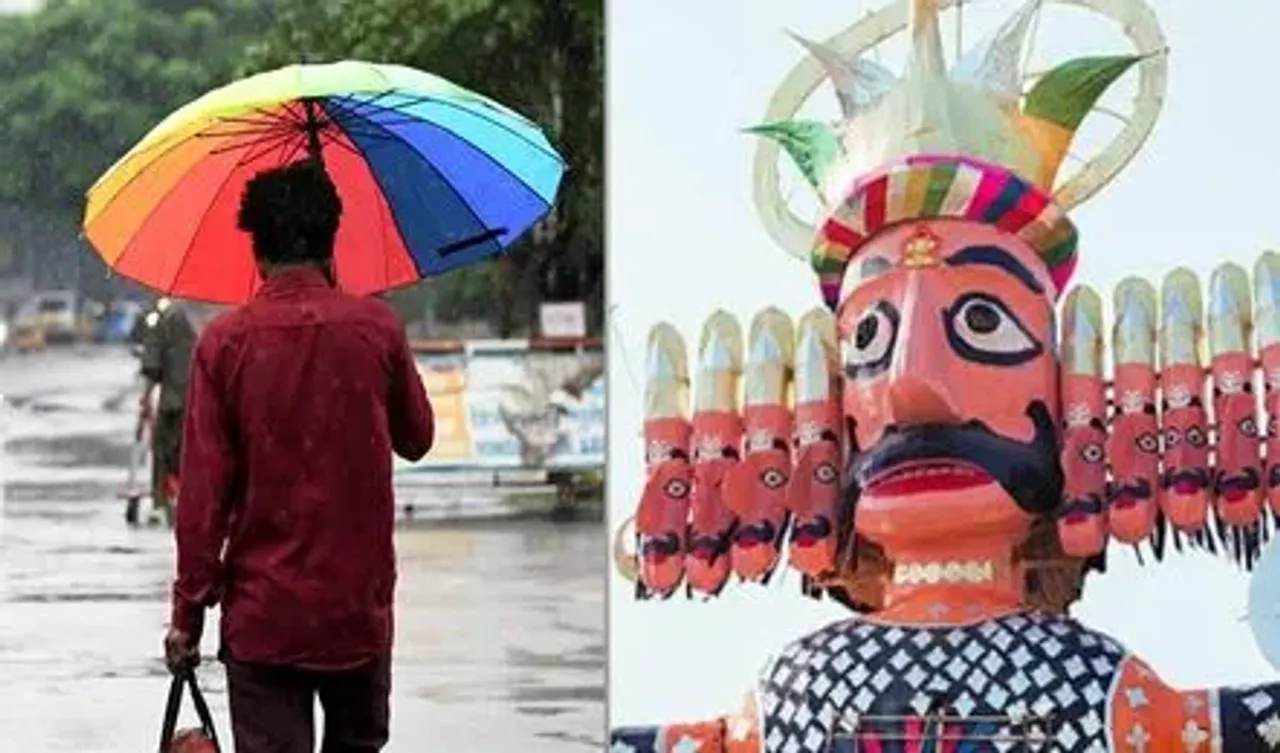 Dusshehra me barish bihar weather