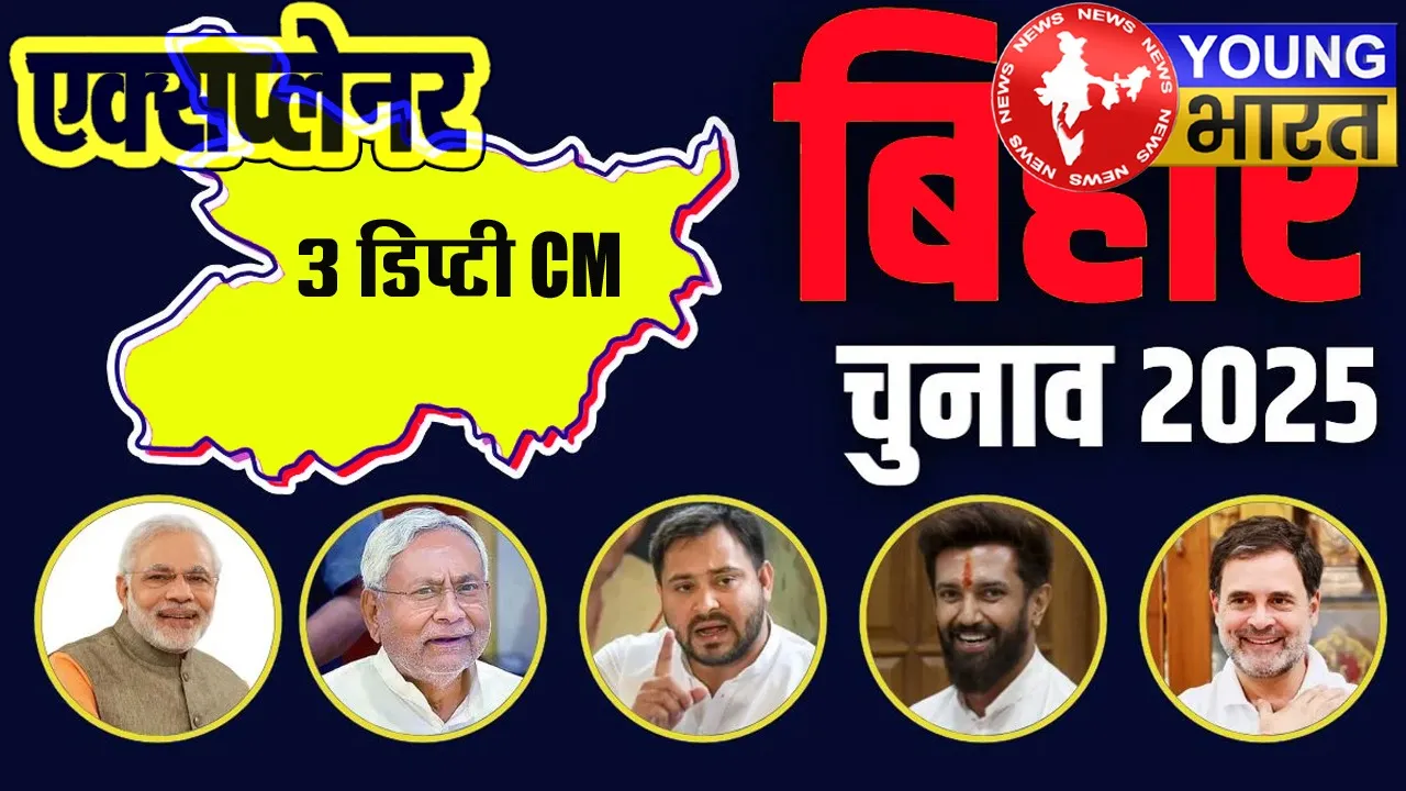 Bihar में 3 डिप्टी CM का नया फॉर्मूला? क्या है इस सियासी बिसात के पीछे का पूरा 'खेल' | यंग भारत न्यूज