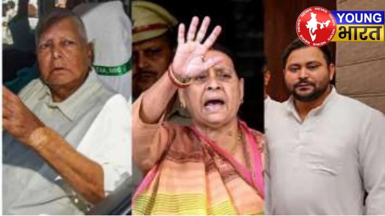 Lalu, Rabri and Tejasvi Yadav (2)