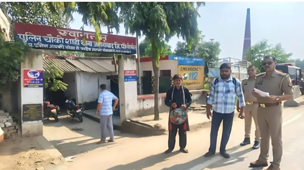 बरेली में आई लव मोहम्मद के नाम पर माहौल खराब करने वाले आसिफ को बार्डर के बाहर छोड़कर आती पुलिस