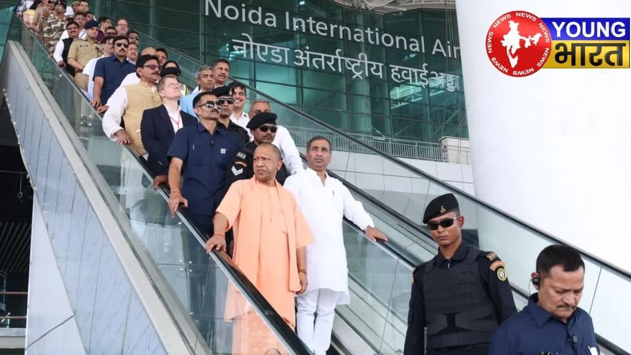 CM Yogi at Noida International Airport (2)