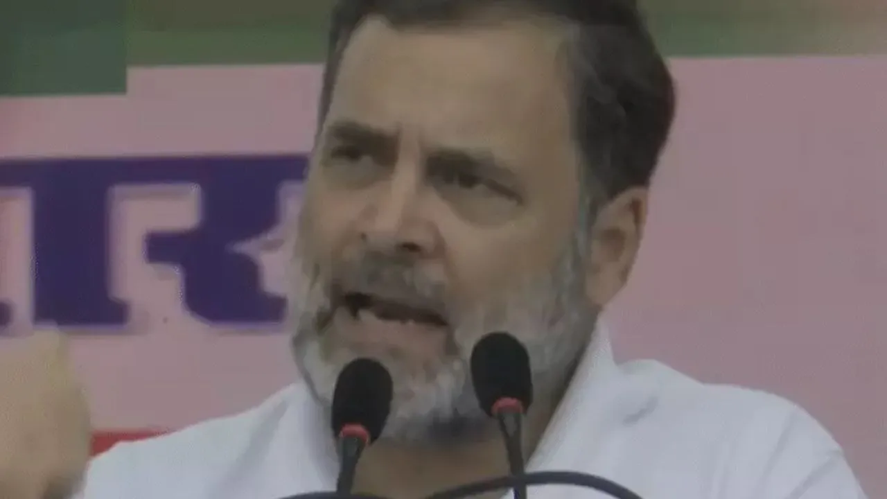 Rahul Gandhi Bihar Election 2025
