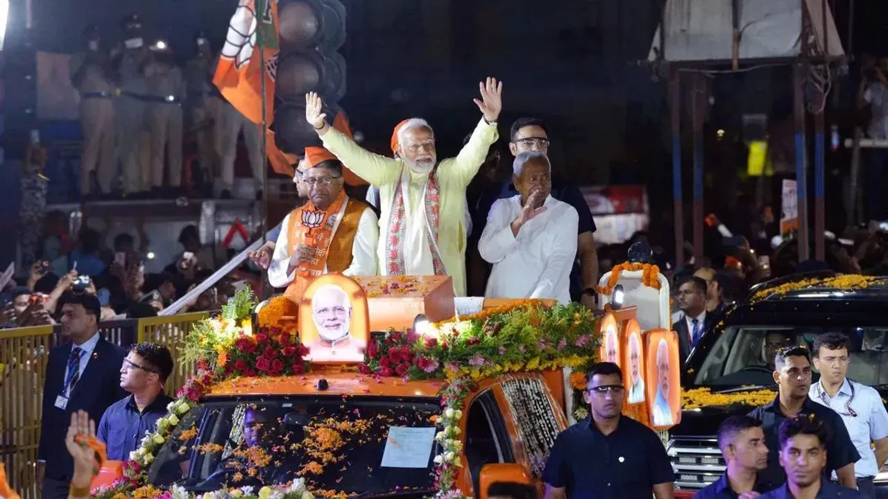 PM Modi Road Show Patna