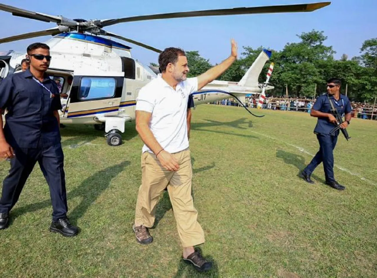 Rahul Gandhi Capagin