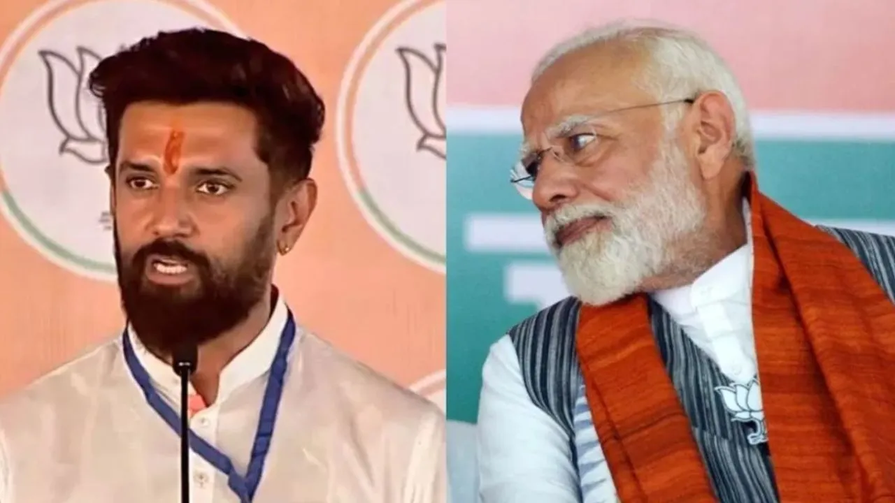 Chirag Paswan Narendra Modi