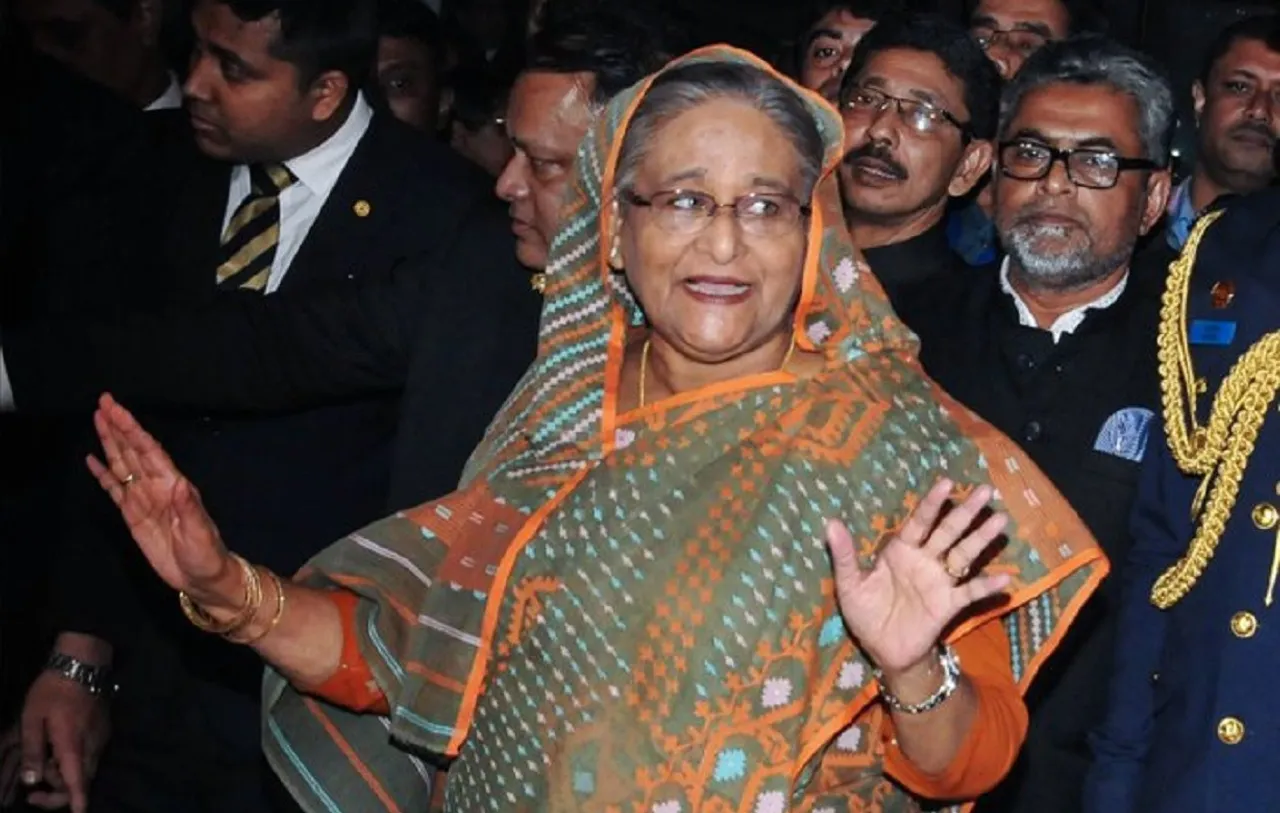 deposed prime minister Sheikh Hasina