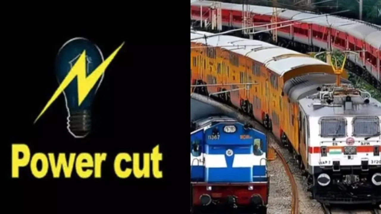 power cut and trains