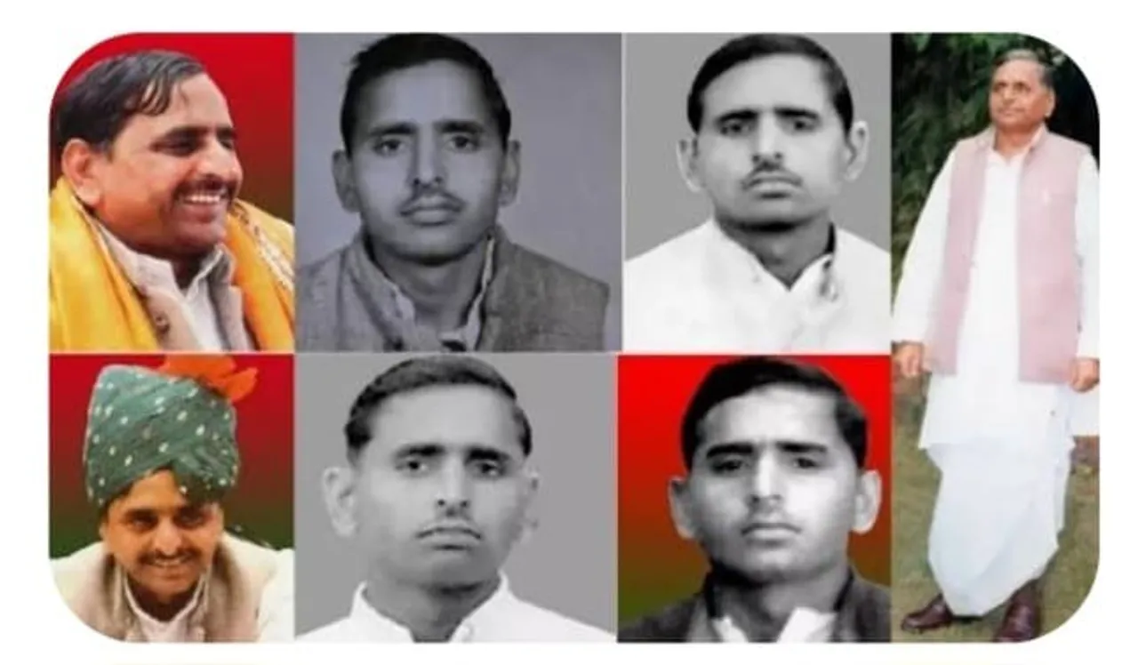 संपा संस्थापक नेताजी मुलायम सिंह यादव के चित्र