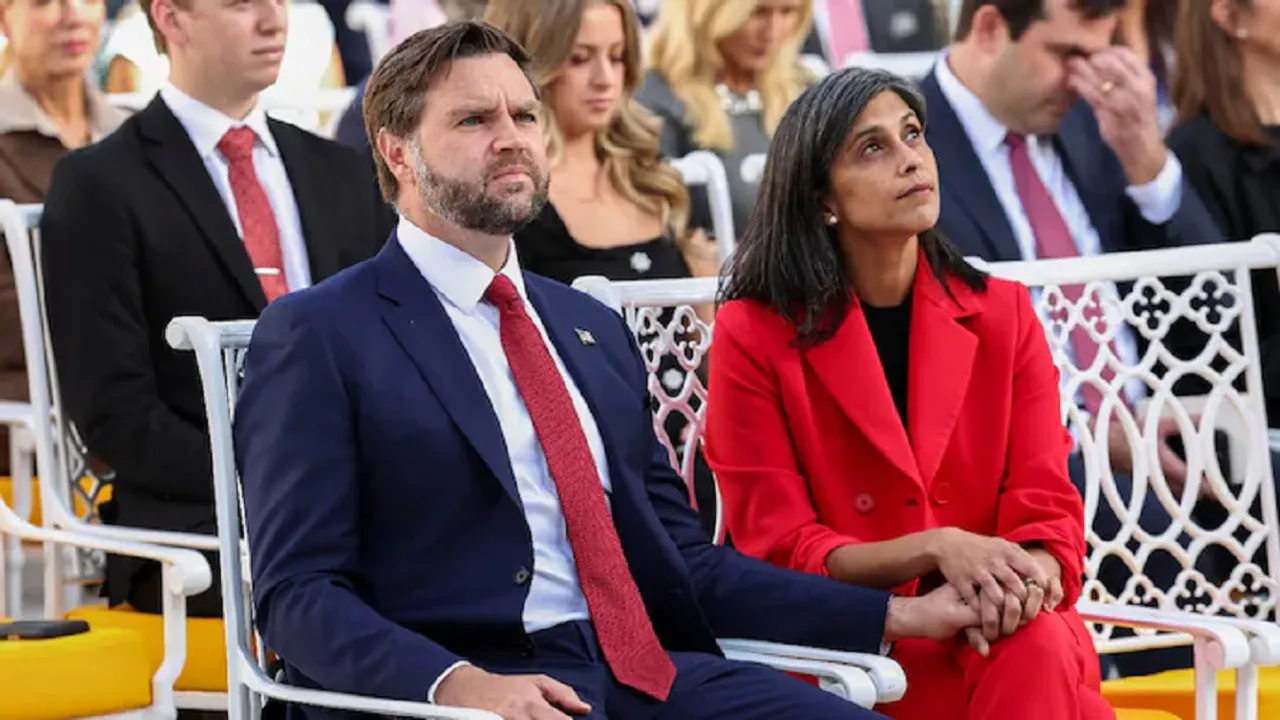 JD Vance and his wife Usha Vance  Reuters