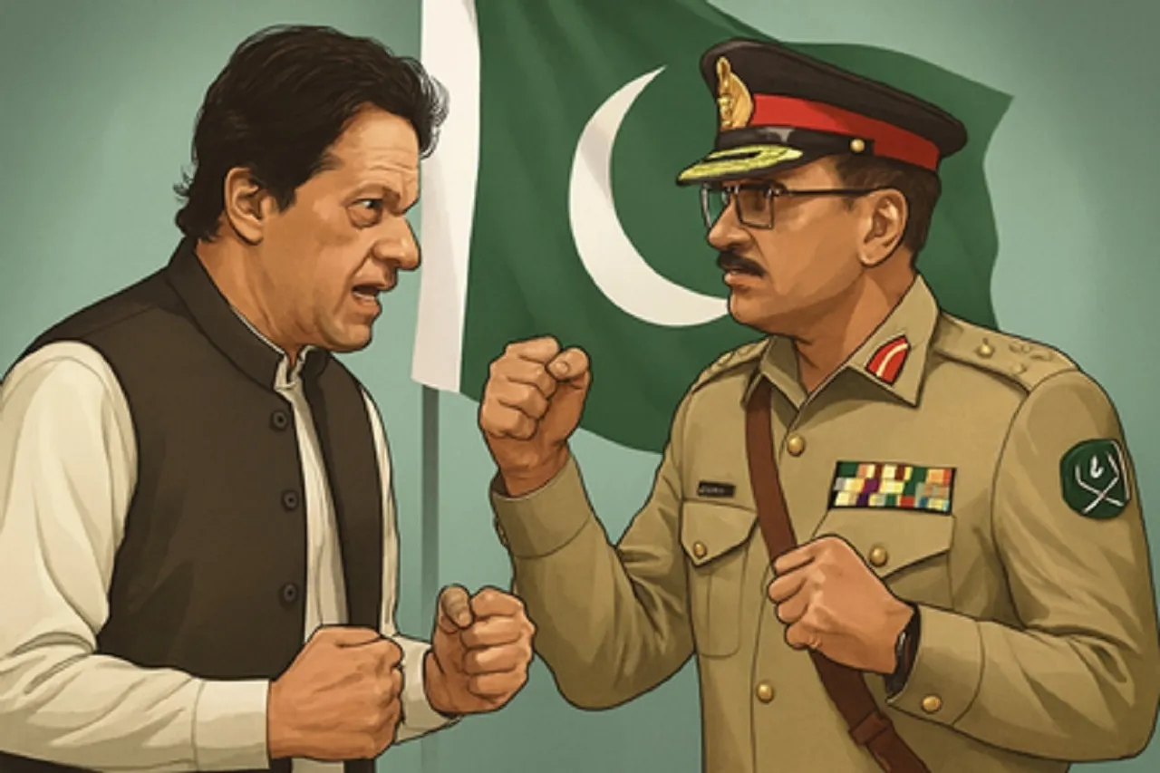 FormerPM Imran And Munir AI PIcture