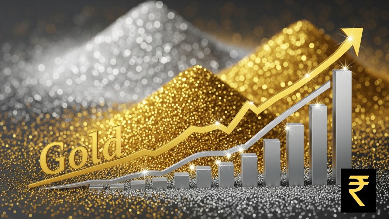 Gold on New High : सोना 1,950 रुपये बढ़कर नई ऊंचाई पर, चांदी ने भी 7,500 रुपये की छलांग के साथ बनाया नया रिकॉर्ड 