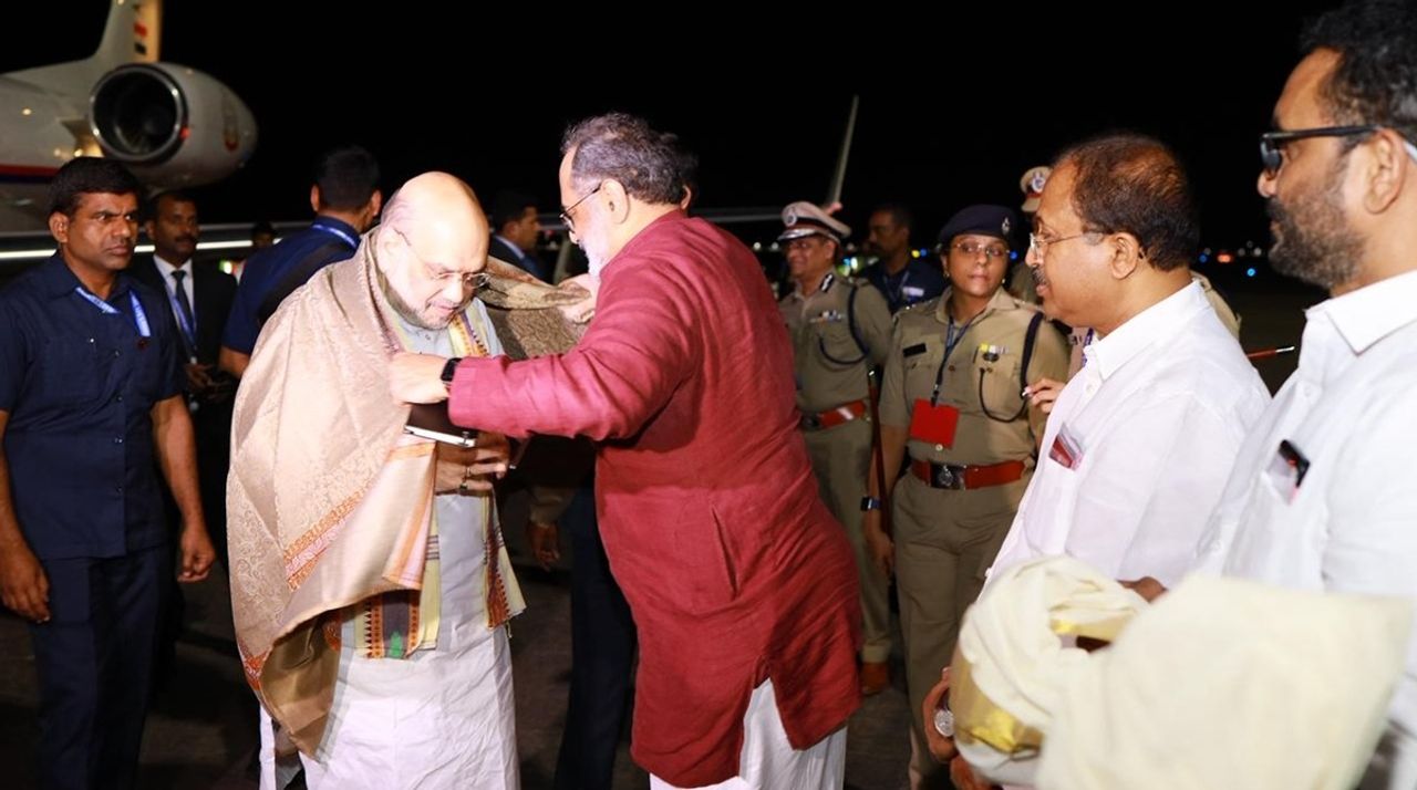 അമിത് ഷാ ഇന്ന് കൊച്ചിയിൽ; നഗരത്തിൽ ഗതാഗത നിയന്ത്രണം