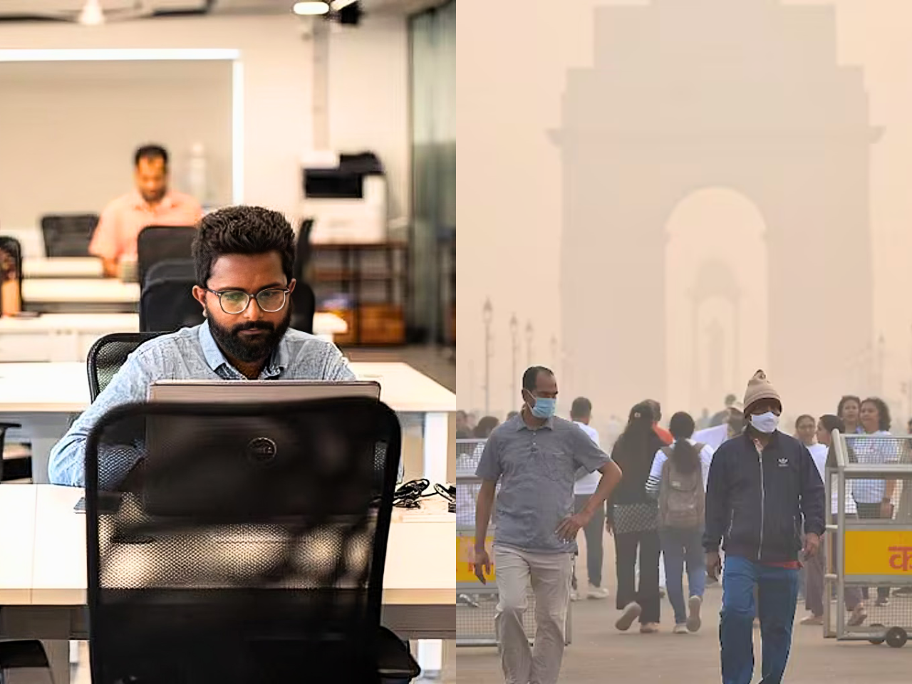 Delhi govt advises private offices to allow 50% of employees to work from home amid 'very poor' air quality